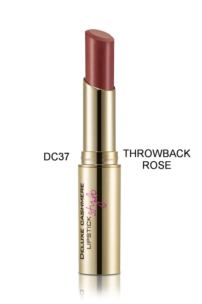Deluxe Cashmere Lipstick Dc37 Throw Back Rose (Pack of 3)