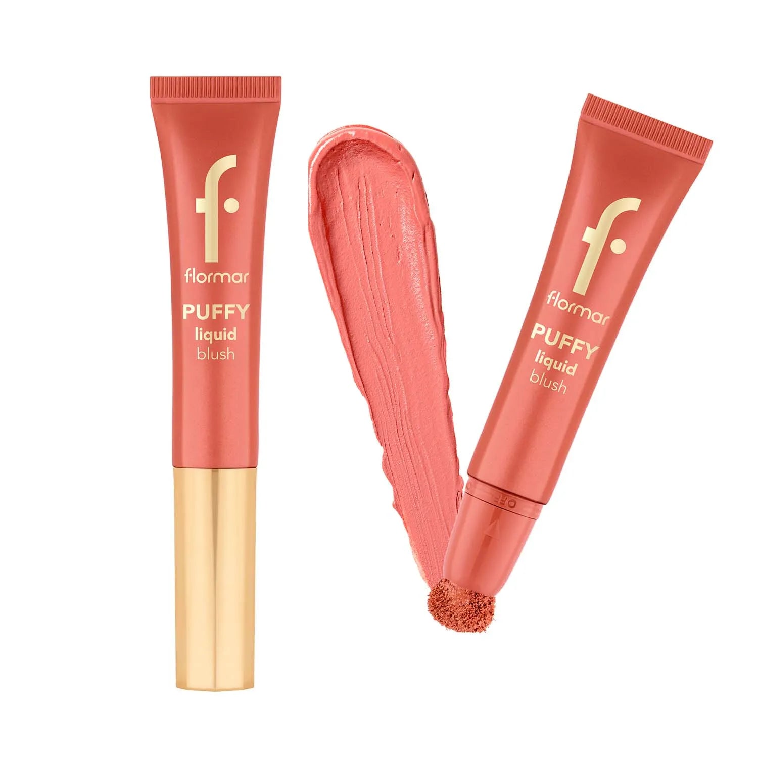 Puffy Liquid Blush 002 Peachy Glow (Pack of 3)