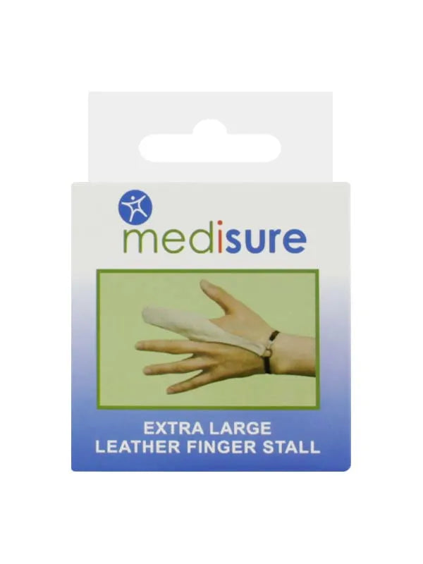 Leather Finger Stall X/Large Medisure Ms01644 (Pack of 6)
