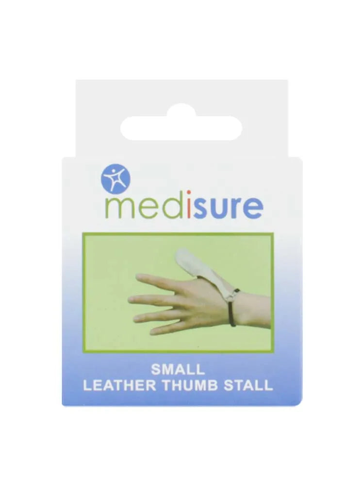 Leather Thumb Stalls Small Medisure Ms01651 (Pack of 6)