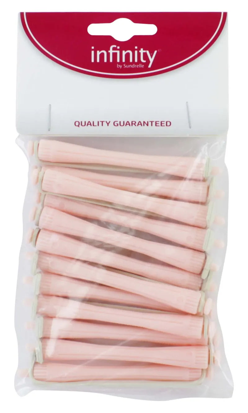 Infinity Perm Rollers 12'S Peach (Pack of 3)