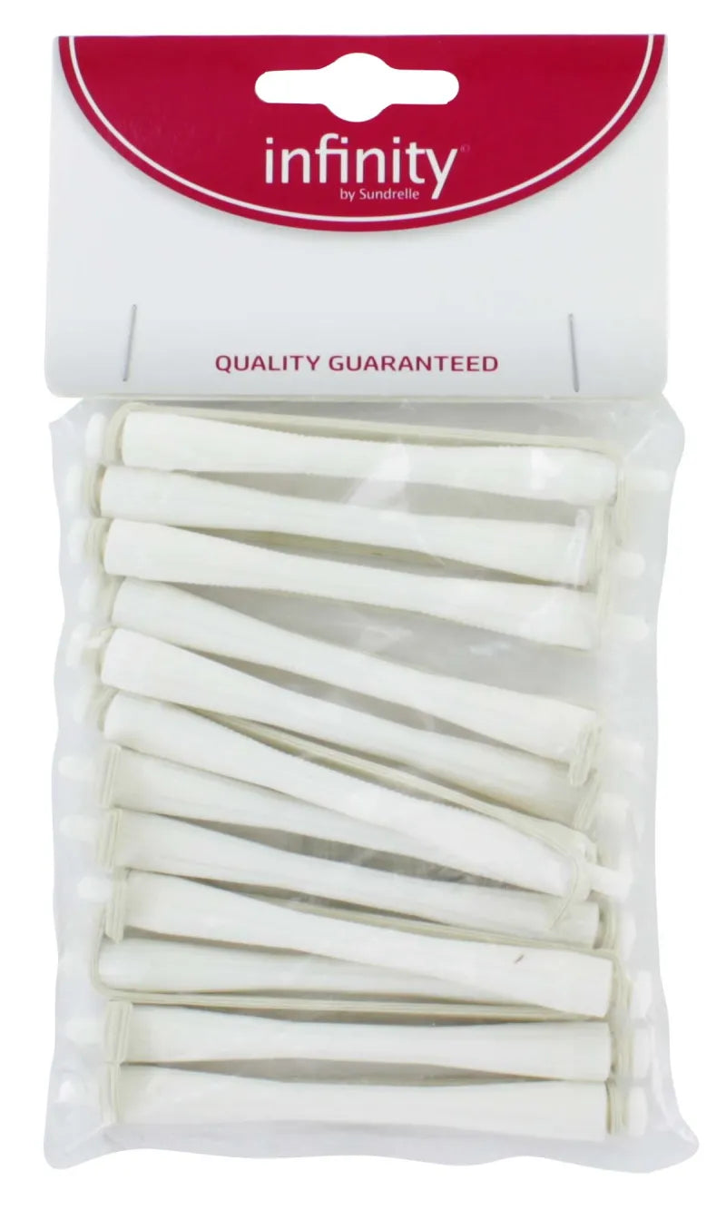 Infinity Perm Rollers 12'S White (Pack of 3)