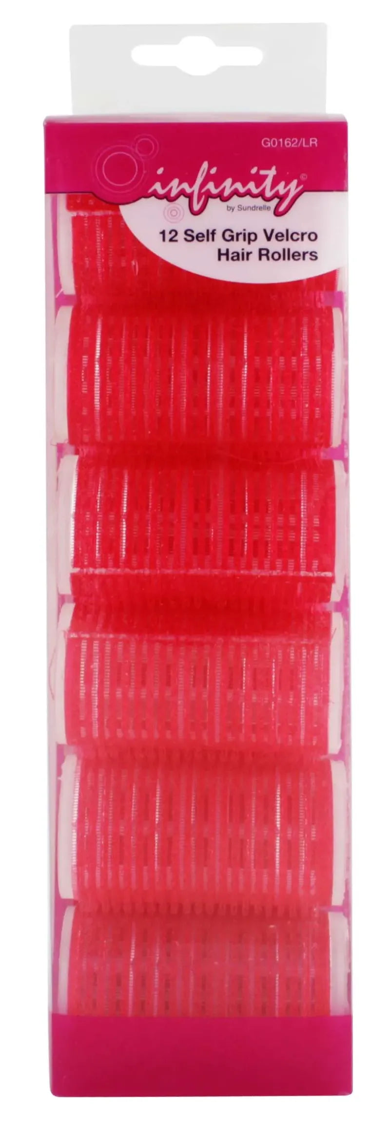 Infinity Velcro Rollers Large Red (Pack of 3)