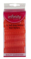 Infinity Velcro Rollers 12 Pack Small Red (Pack of 3)