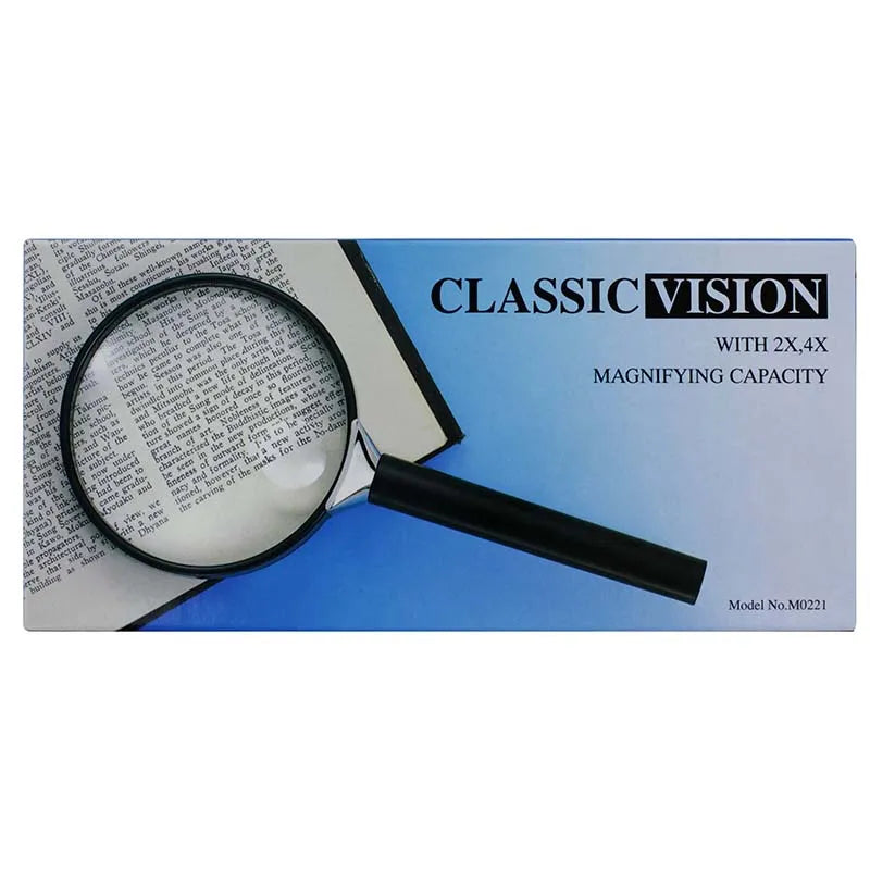 M0221 Magnifying Glass 3.5" Classic Vision (Pack of 3)