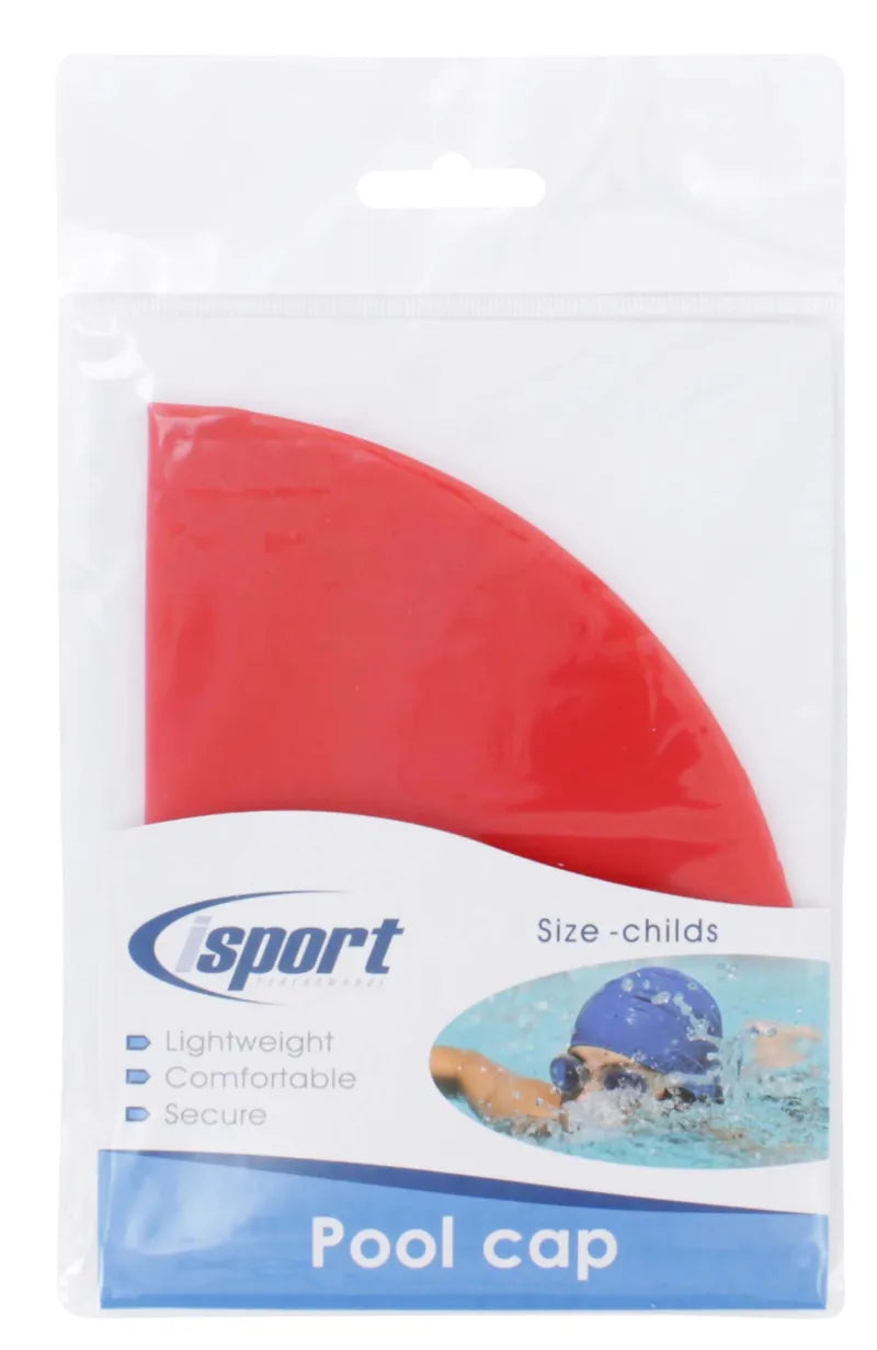 Isport Childs Pool Cap (Pack of 3)