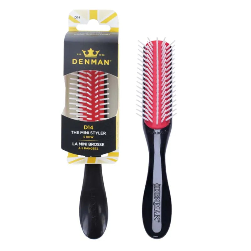 Denman 5 Row Brush D14 (Pack of 6)