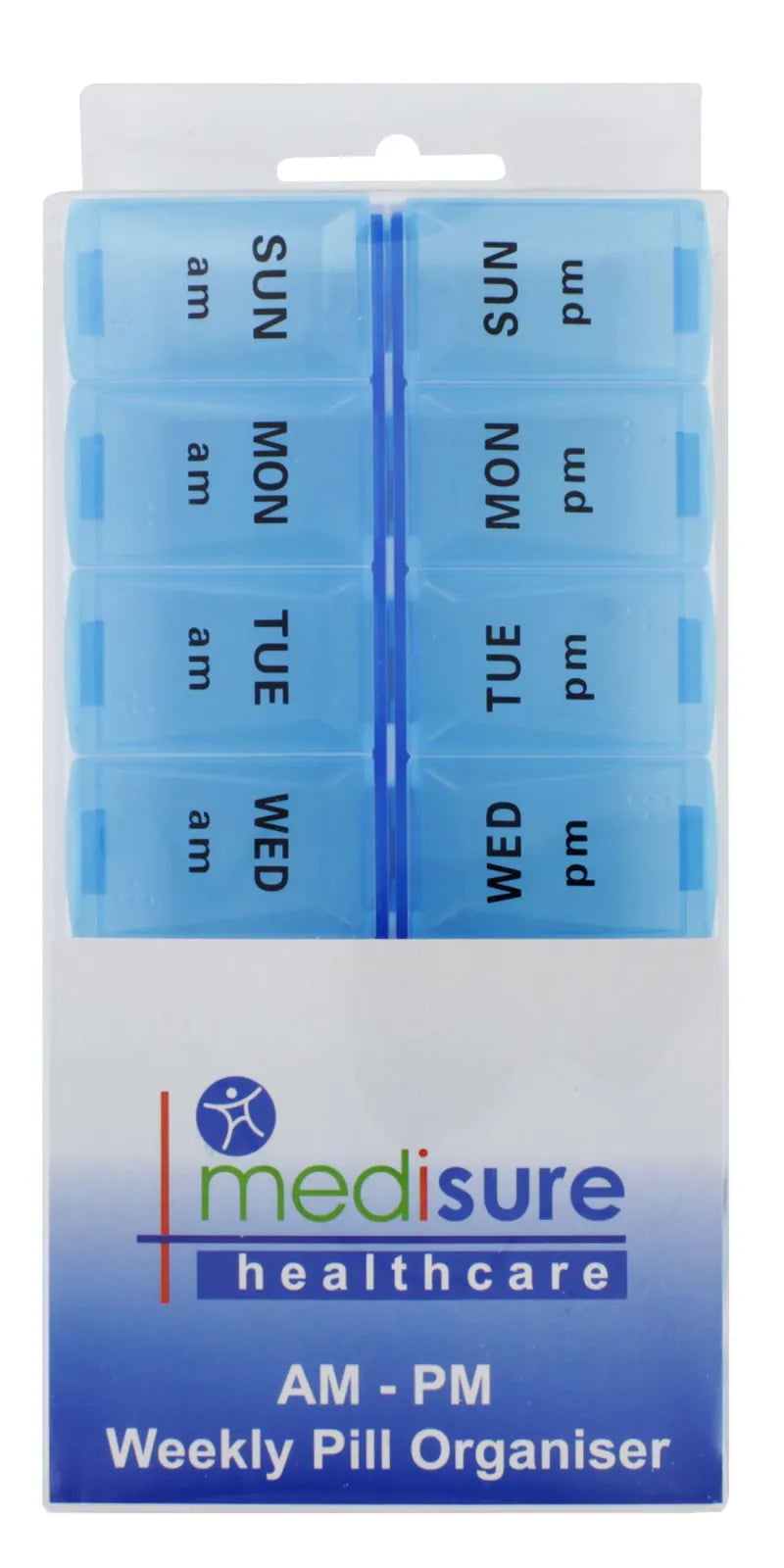 Ms14880 Medisure Am-Pm Pill Box. (Pack of 6)