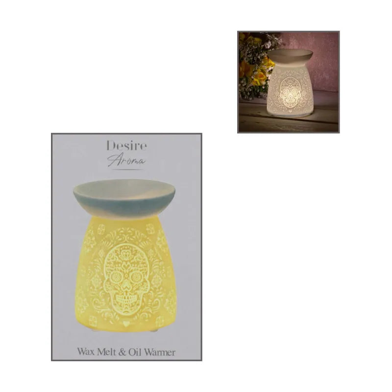 Lp47136 Desire Oil Burner Skull (Pack of 3)