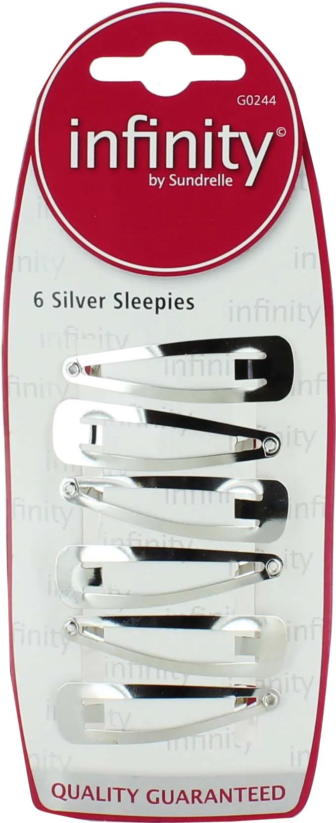 Infinity 6 Silver Snap Ons (Pack of 12)