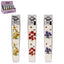 Lp73667 Floral Toe Nail Clipper Disp X24 (Pack of 24)