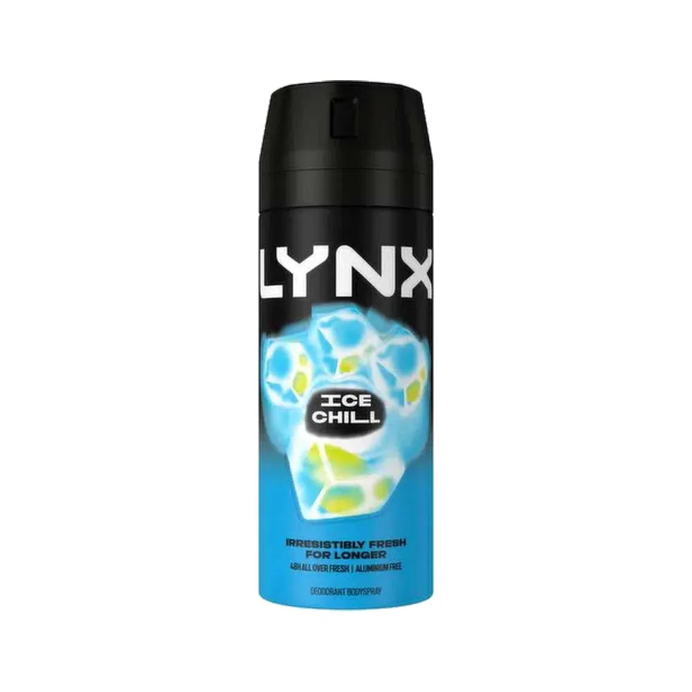 Lynx Ice Chill Deodrant 150ML (Pack of 6)