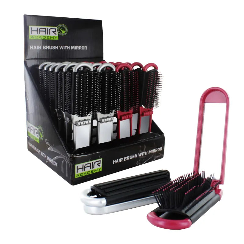 Zazie Folding Brush Mirror X24 (Pack of 24)