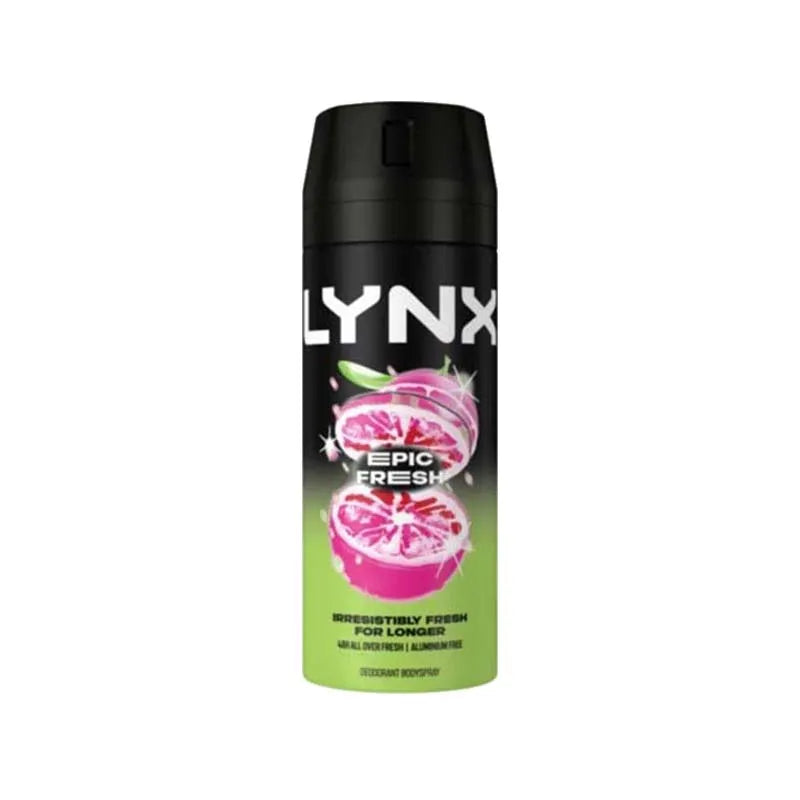 Lynx Epic Fresh Deodrant 150ML (Pack of 6)
