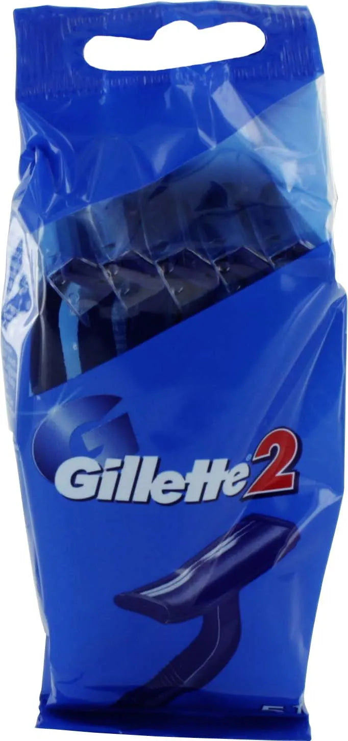 Gillette Blue 2 Blades 5S (Pack of 6)