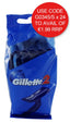 Gillette 2 Blades 5S Blue***Special (Pack of 24)
