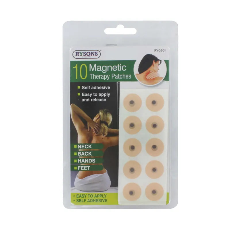 Ry0601 Rysons 10 Magnetic Therapy Patches (Pack of 6)