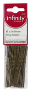Infinity Hair Pins 3" Wavey (Pack of 6)