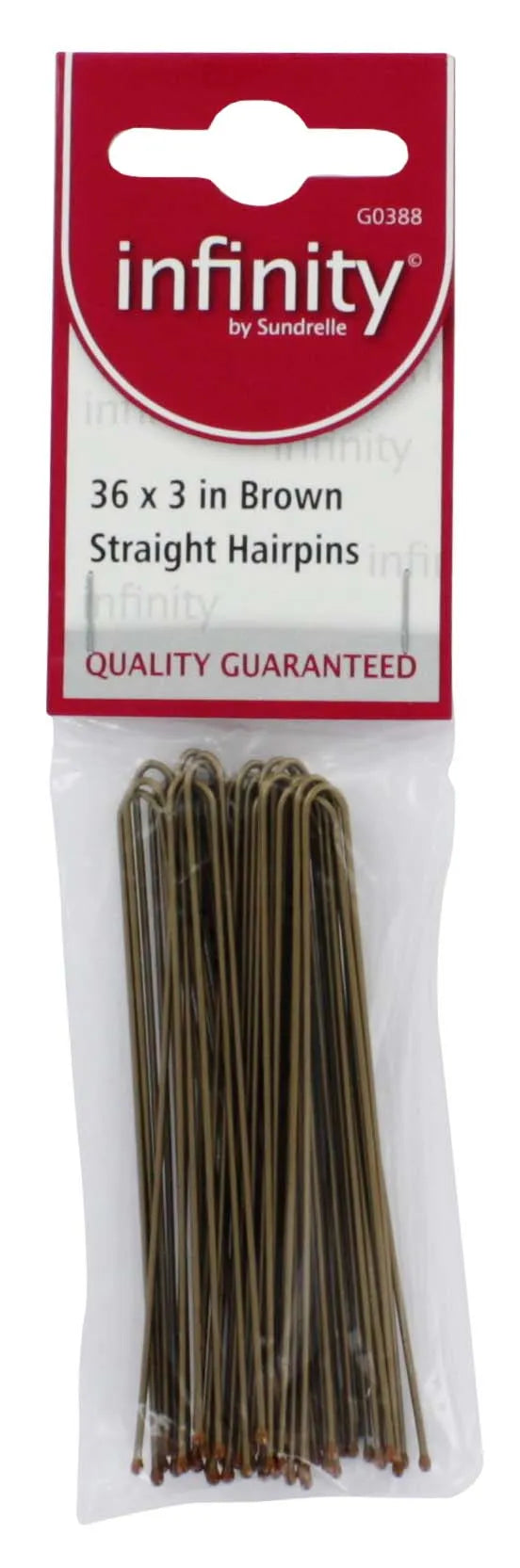 Infinity Hair Pins 3" Plain (Pack of 6)