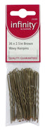 Infinity Hair Pins 2.5" Wavey (Pack of 6)