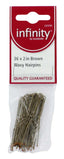Infinity Hair Pins 2" Wavey (Pack of 6)