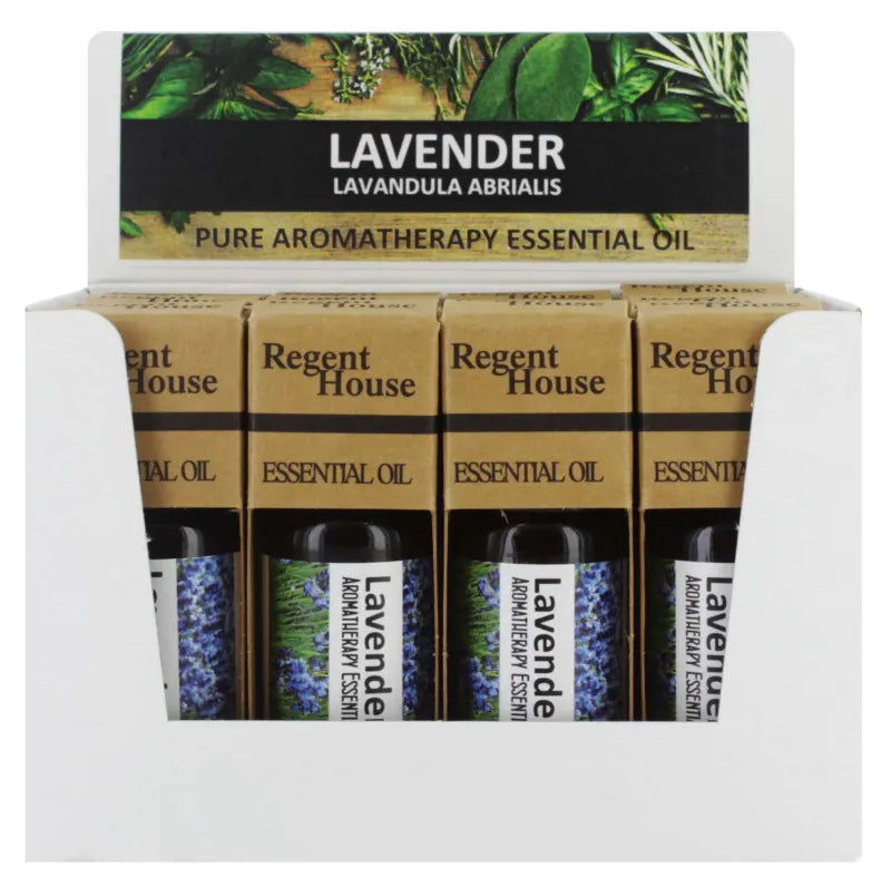 Regent House Lavender Aromatherapy Oil Display X 12 (Pack of 12)