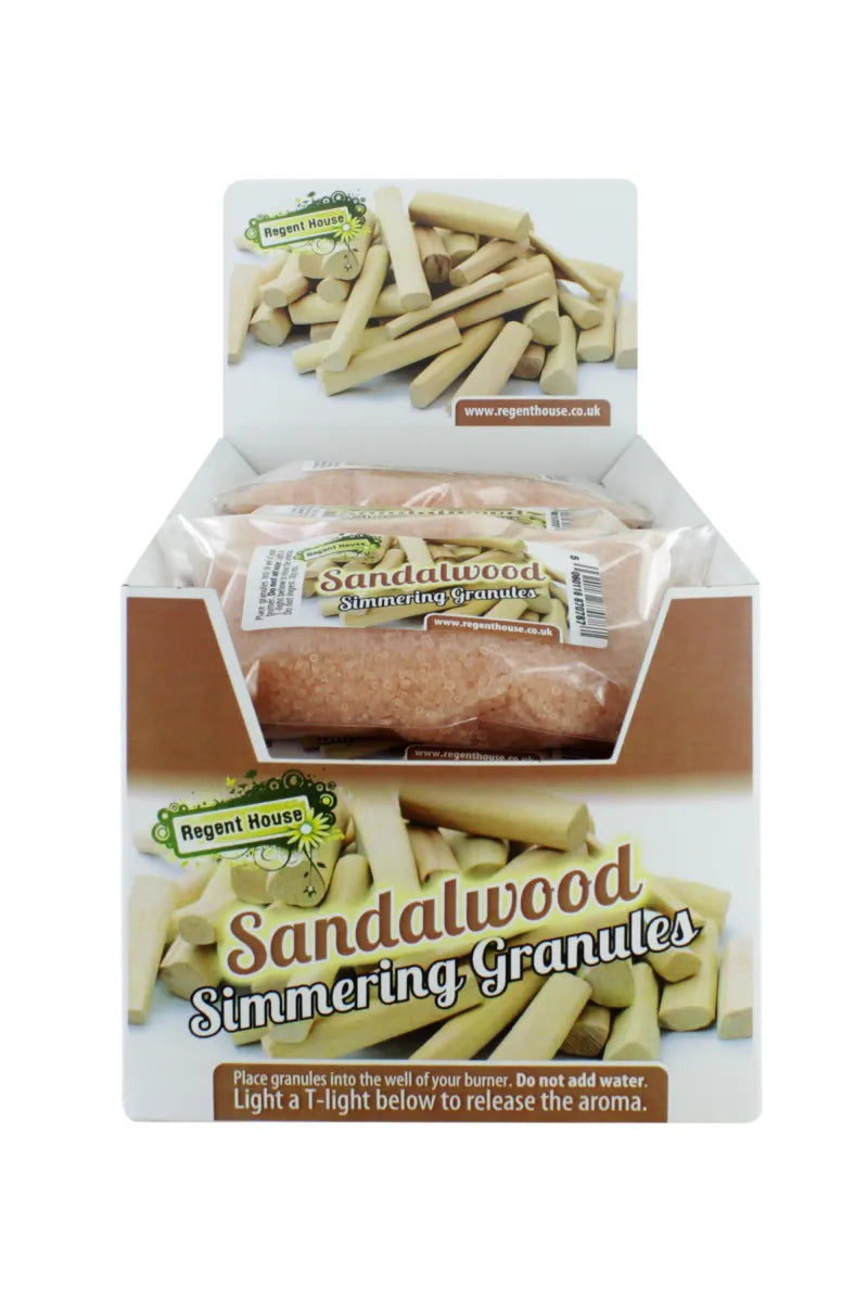 Sandalwood Simmering Granules X15 (Pack of 15)
