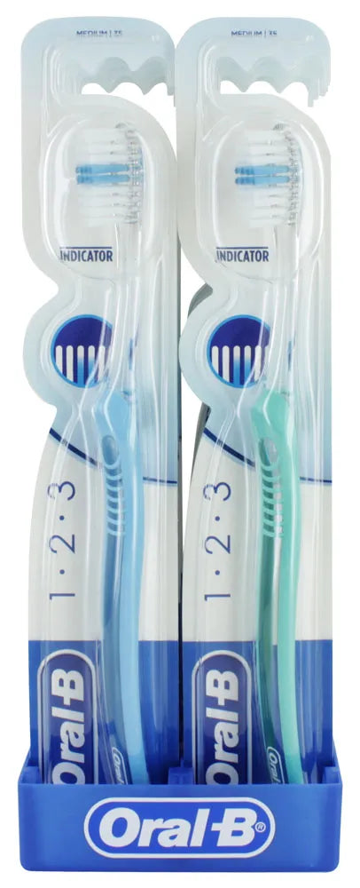 Oral B Indicator 35 Medium Toothbrush X12 (Pack of 12)