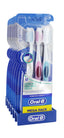 Oral B Criss Cross Xsoft 3 Pack Toothbrush X6 (Pack of 6)
