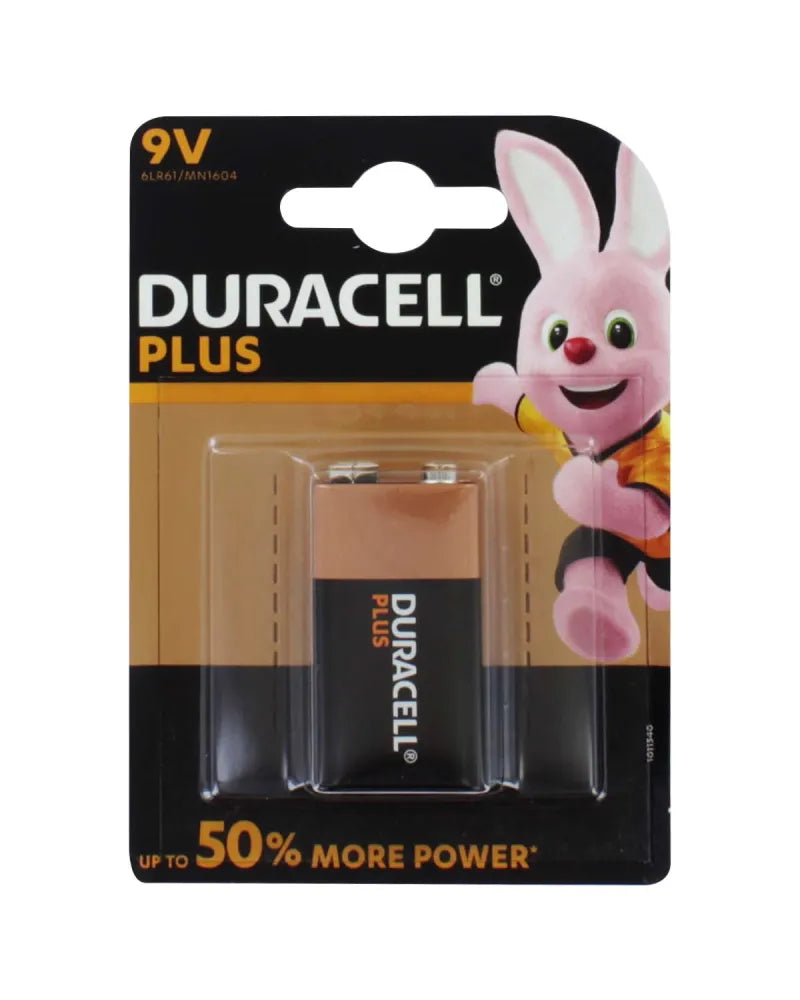 Duracell Plus Power 9V 6Lf22 (Pack of 10)