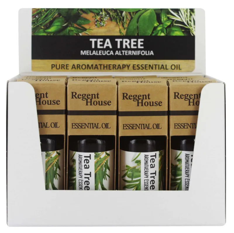Regent House Tea Tree Aromatherapy Oil Display X 12 (Pack of 12)