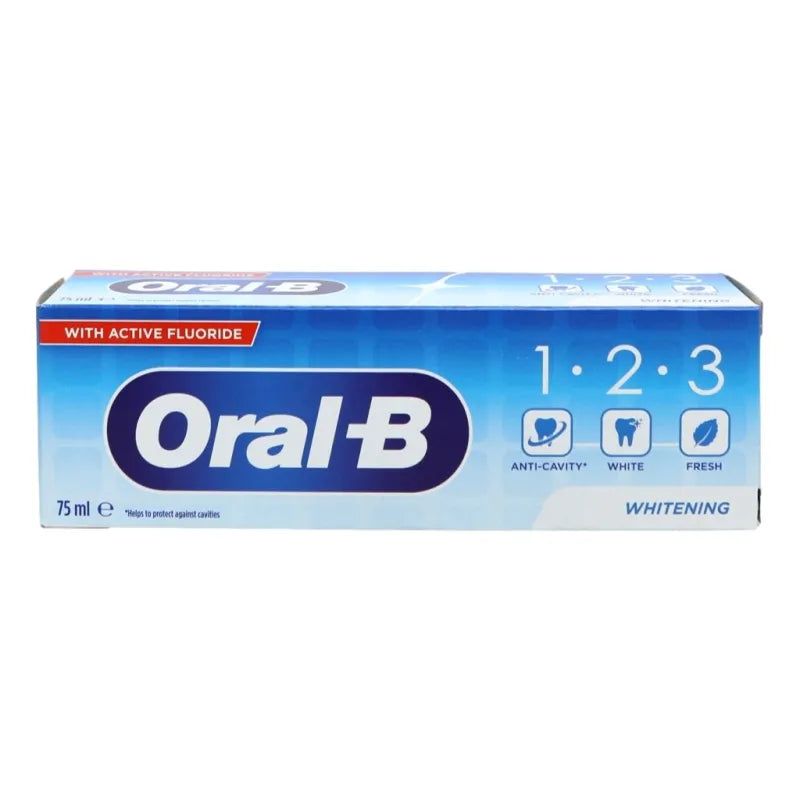 Oral B Whitening T/Paste 75ML (Pack of 12)