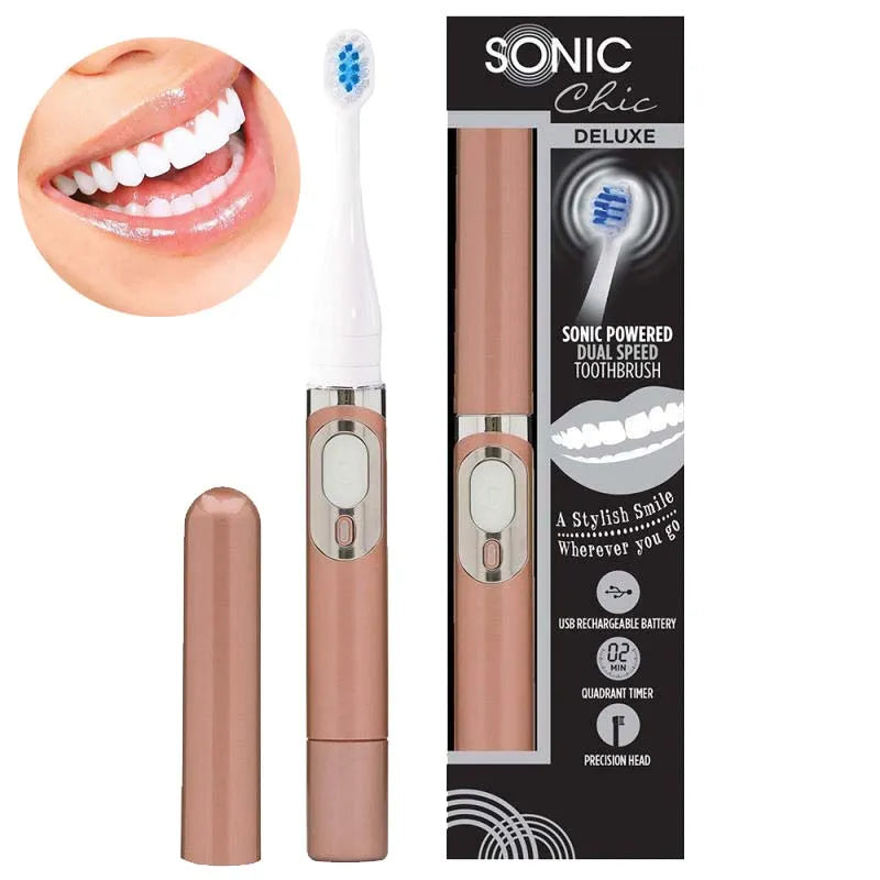 Sonic Chic Dual Speed Toothbrush (Pack of 3)