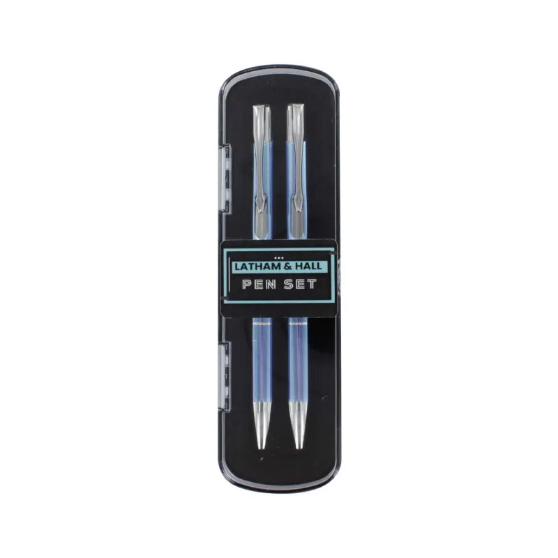 Latham & Hall Pen Set Penbox46 Light Blue (Pack of 6)