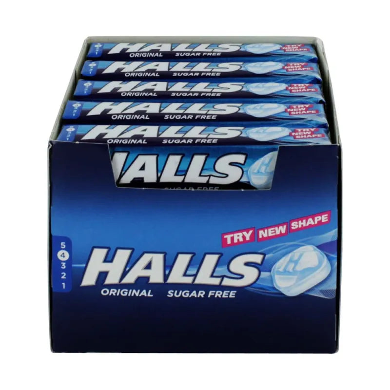 Halls Mentho-Lyptus S/Free(Blue)X20 (Pack of 20)