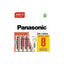 Panasonic Aaa 8S Zinc Batteries (Pack of 6)