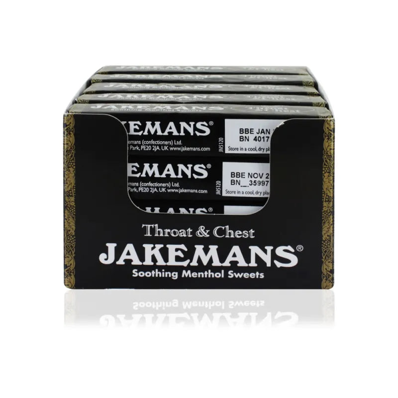 Jakemans Stick Pack Throat & Chest X20 (Pack of 20)