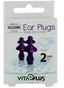 Vms021 Silicone Aqua 2 Pair Ear Plugs (Pack of 6)