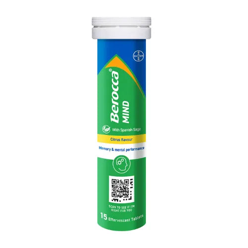 Berocca Mind Effervescent Tablets Citrus – food supplement