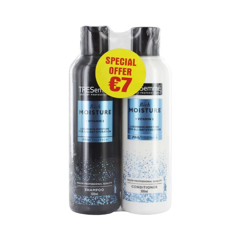 Tresemme Moisture Rich Twin Pack 2X300ML (Pack of 6)