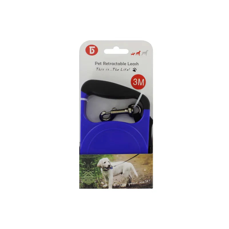 Md4817 Retractable Dogs Lead 3M (Pack of 3)