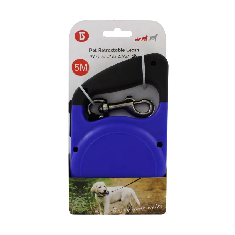 Md4818 Retractable Dogs Lead 5M (Pack of 3)