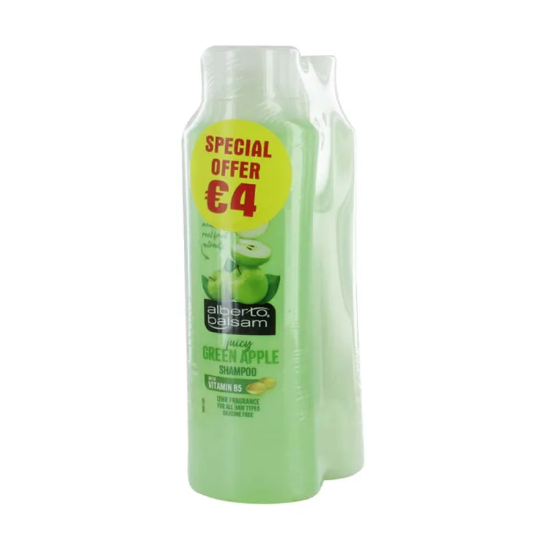Alberto Balsam Apple Twin PK 350ML (Pack of 6)