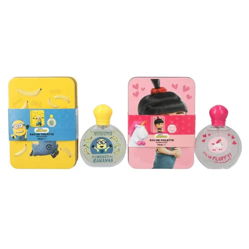 Minions Eau de Toilette Assorted 50ml Tin Box – fragrance