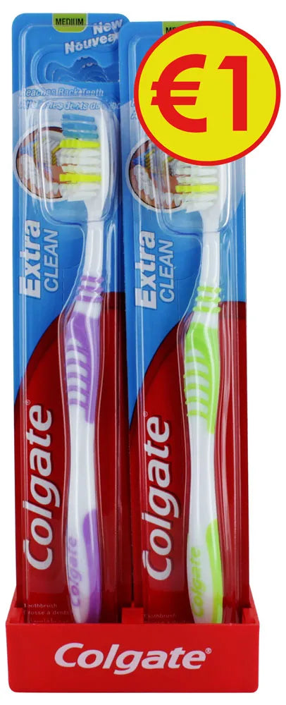 Colgate Extra Clean Toothbrush (Pack of 24)