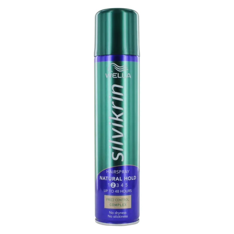 Silvikrin Natural Hold H/Spray 250ML (Pack of 6)
