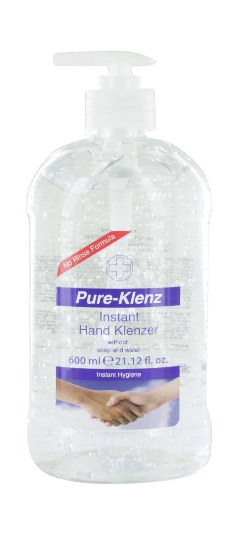 Pure Klenz Hand Sanitizer 600ML (Pack of 12)