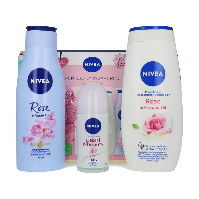 Nivea Perfectly Pampered 4Pce Bag Set (Pack of 6)