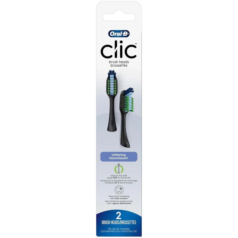 Oral B Clic 2 T/Brush Heads Multiclean (Pack of 12)