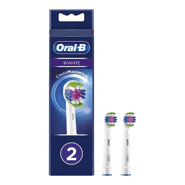 Oral Pro 3D White 2 Heads T/Brush (Pack of 6)